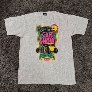 Vintage 90s Screen Stars T Shirt Summer Sizzler Car Show 1991